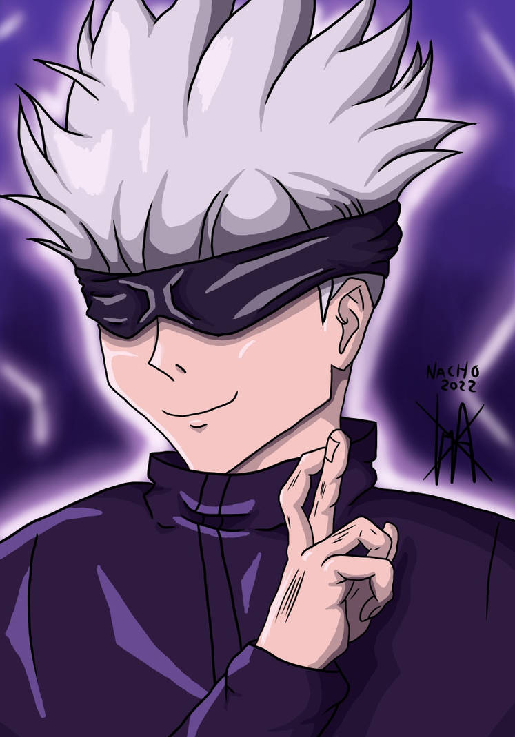 Satoru By Nachosonic Wallpaper