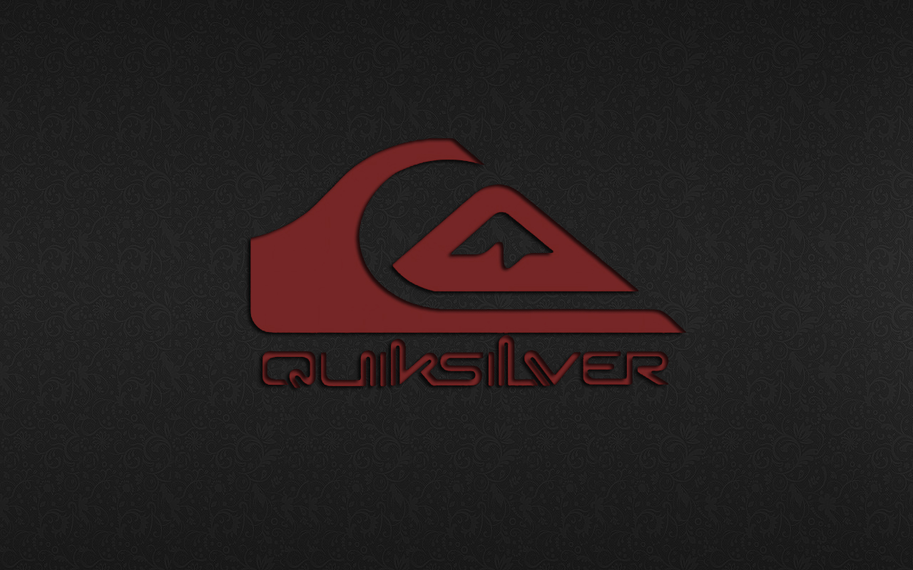 Quiksilver Logo On Black Wallpaper Wallpaper WallpaperLepi 1280x800
