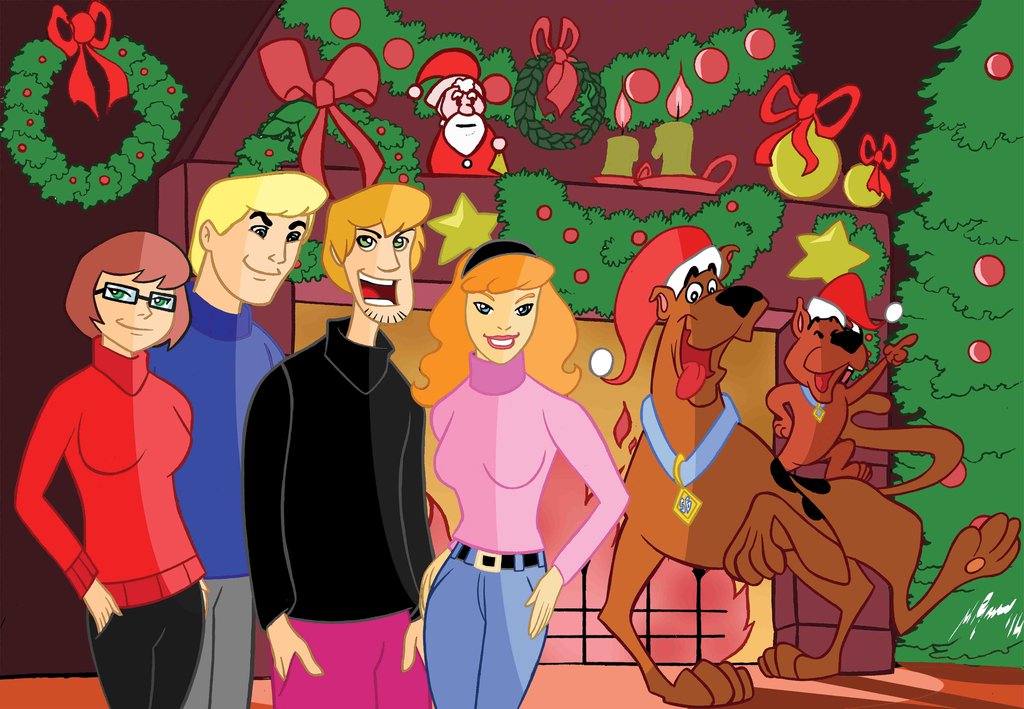 Scooby Doo Band For Christmas By Granamir30