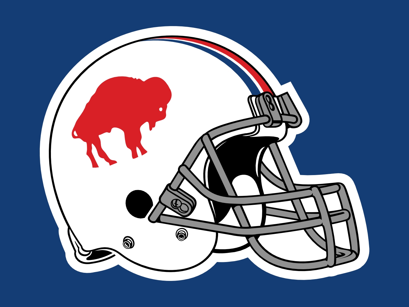 Buffalo Bills Very Old Helmet