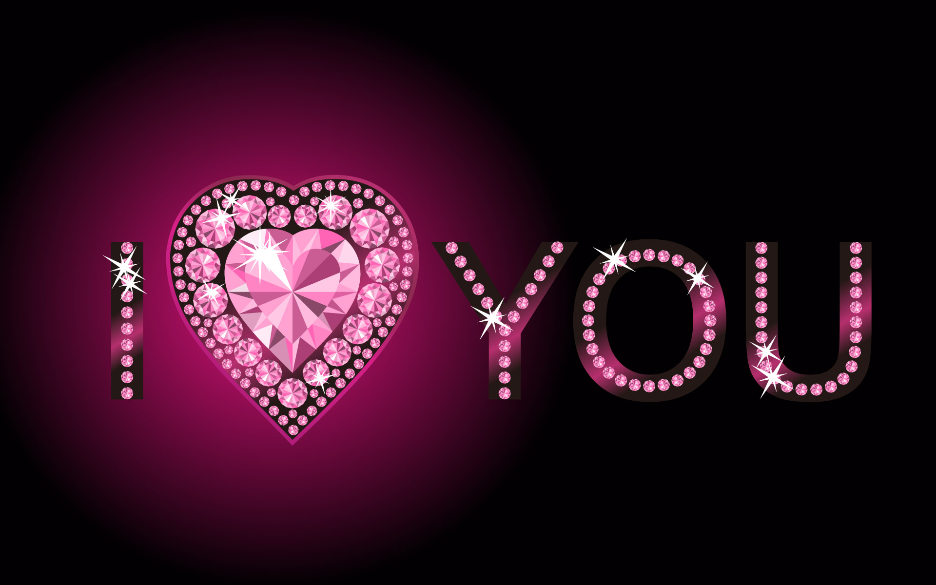 Hq Valentines Day I Love You Message Wallpaper