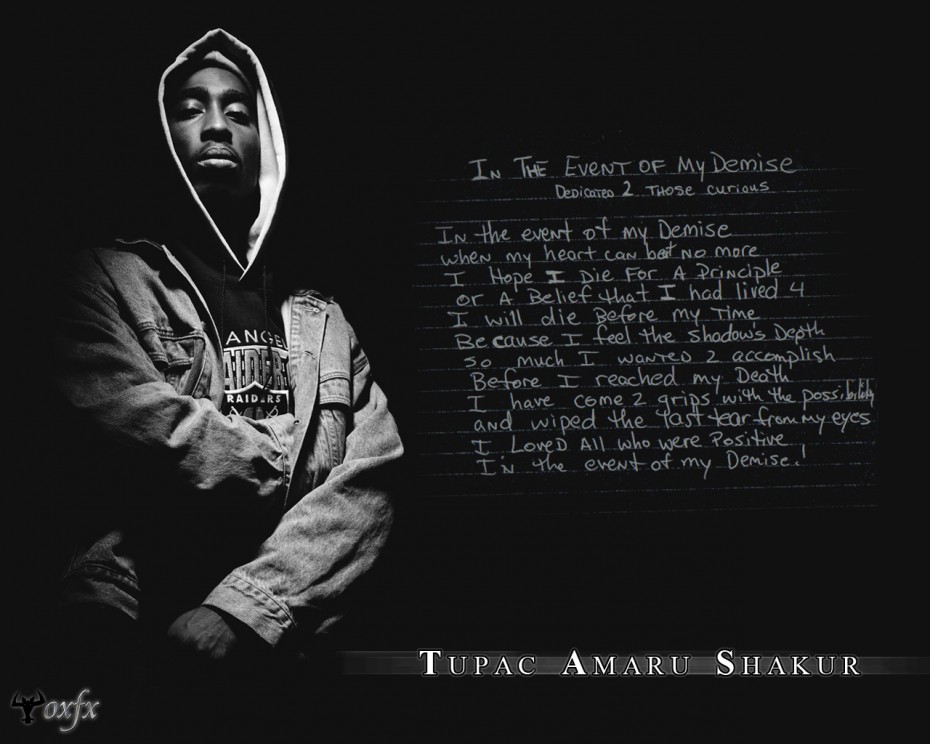 Tupac Shakur Quotes About Life Tupac Thug Life Background Graphic In