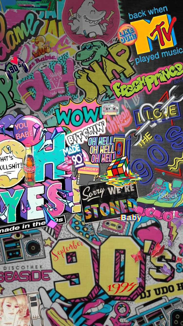 90s Style Wallpaper
