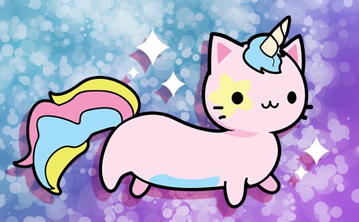 Cats Cat Illustrations Unicorn Kawaii Stuff