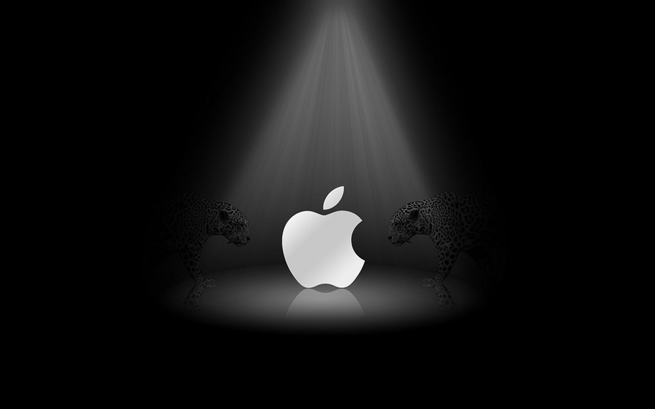 Apple Wallpaper Desktop Black Light Collection