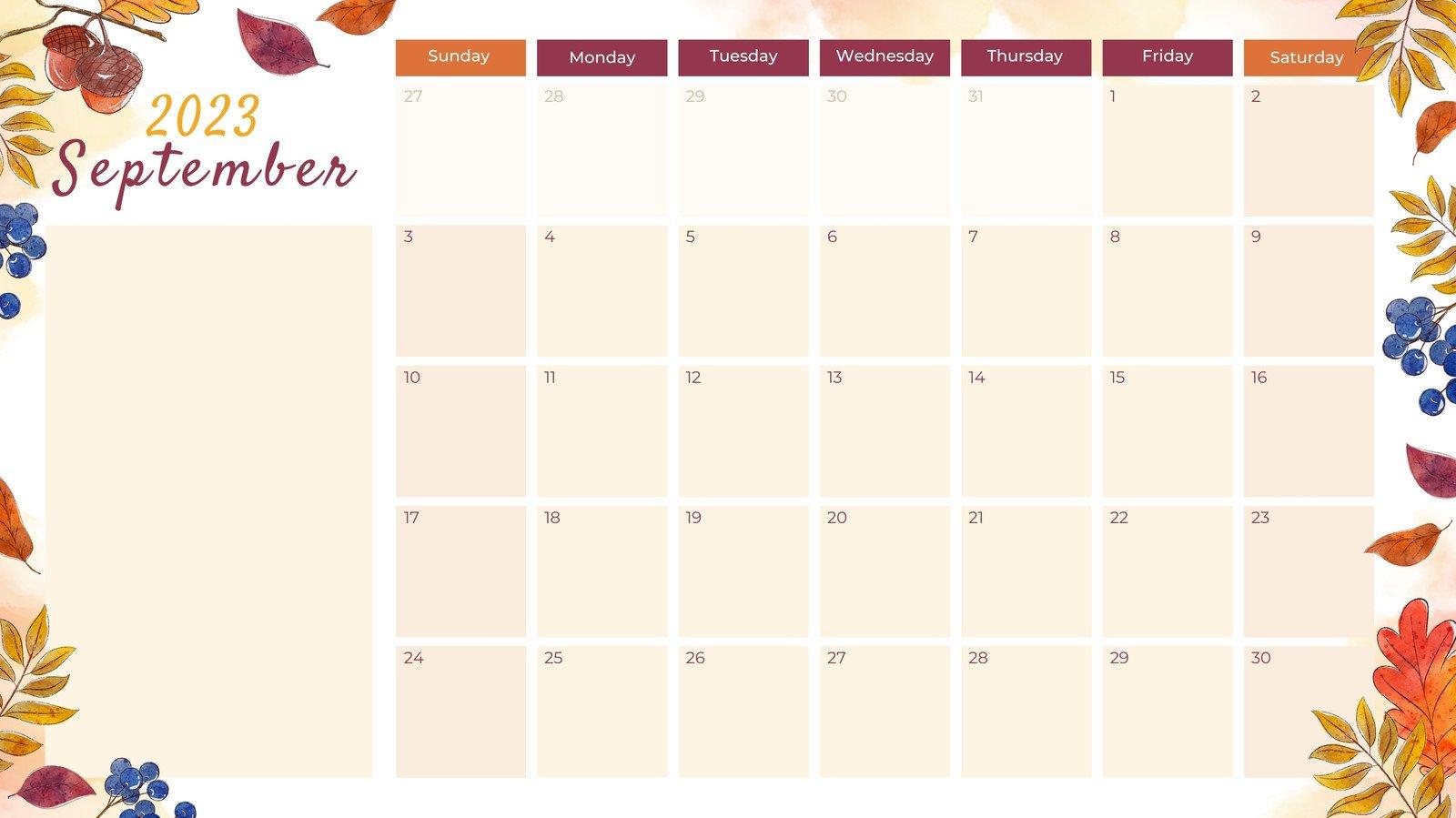 Printable Customizable Weekly Calendar Templates