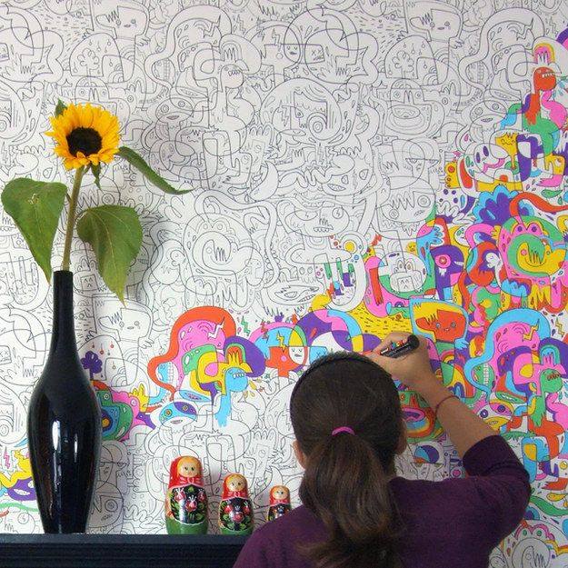 Free 3d Diy Wall Painting Design Ideas 013 Designsmag 625x625 For Your Desktop Mobile Tablet Explore 48 Wallpaper Paint And Can I Over - Wall Paint Design Ideas Diy
