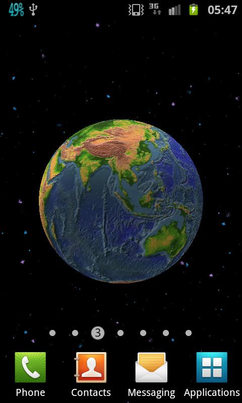 Planet Earth 3D Live Wallpaper   Android Apps on Google Play