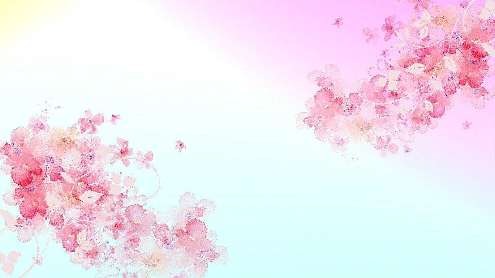 And Customizable Floral Desktop Wallpaper Templates