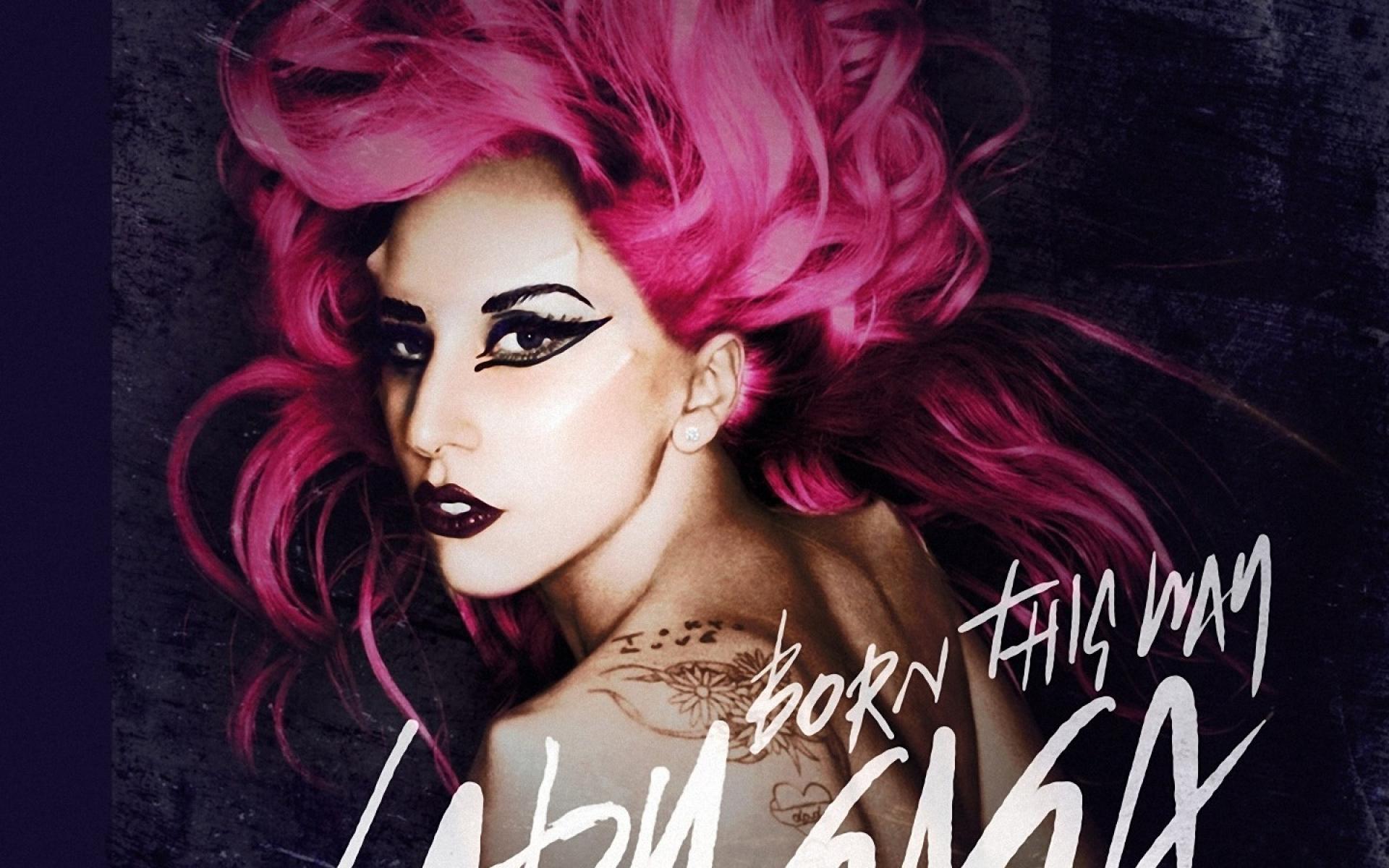 Lady Gaga Makeup HD Desktop Wallpaper