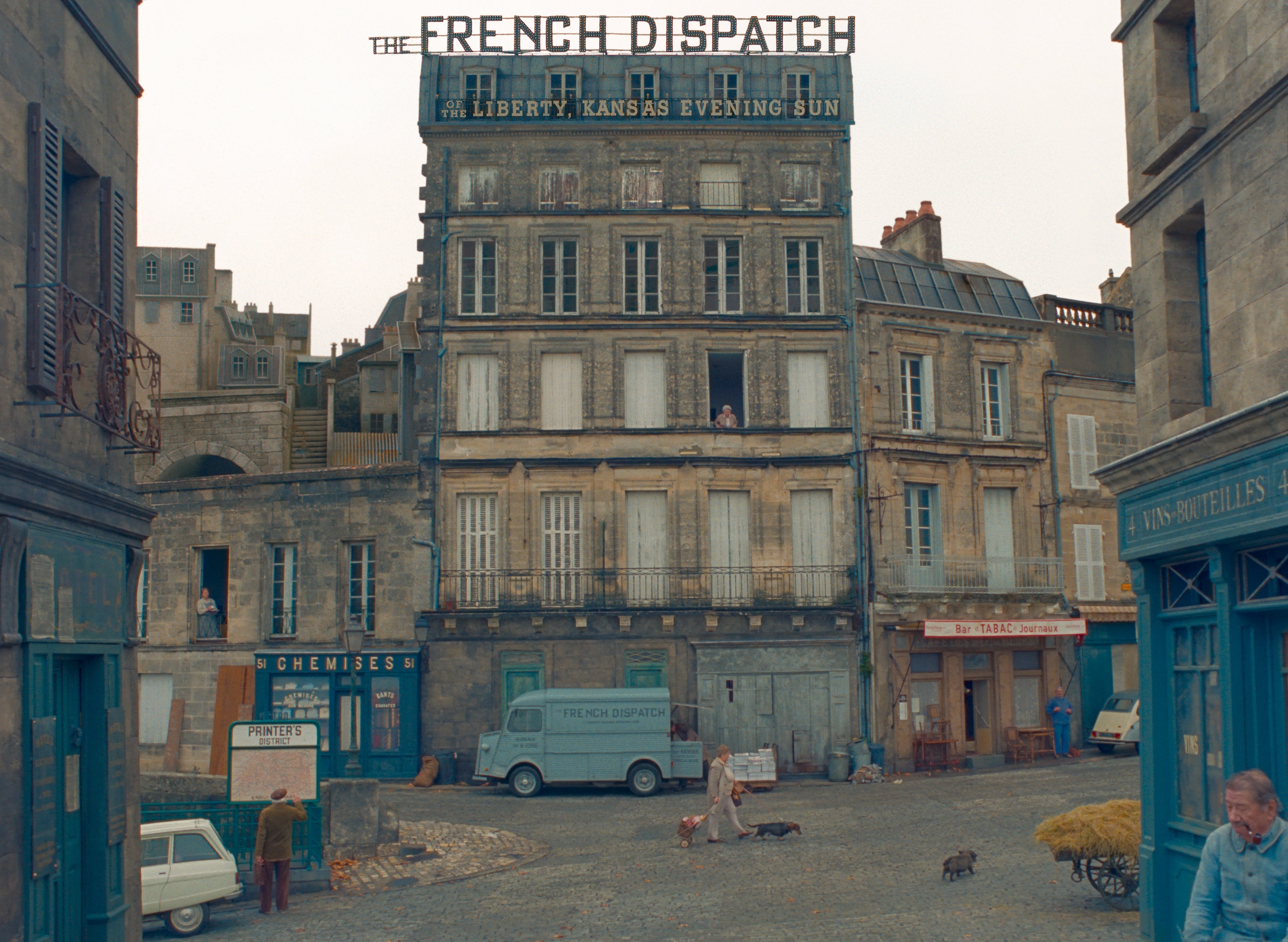 Go Behind The Scenes Of Wes Anderson S New Film French