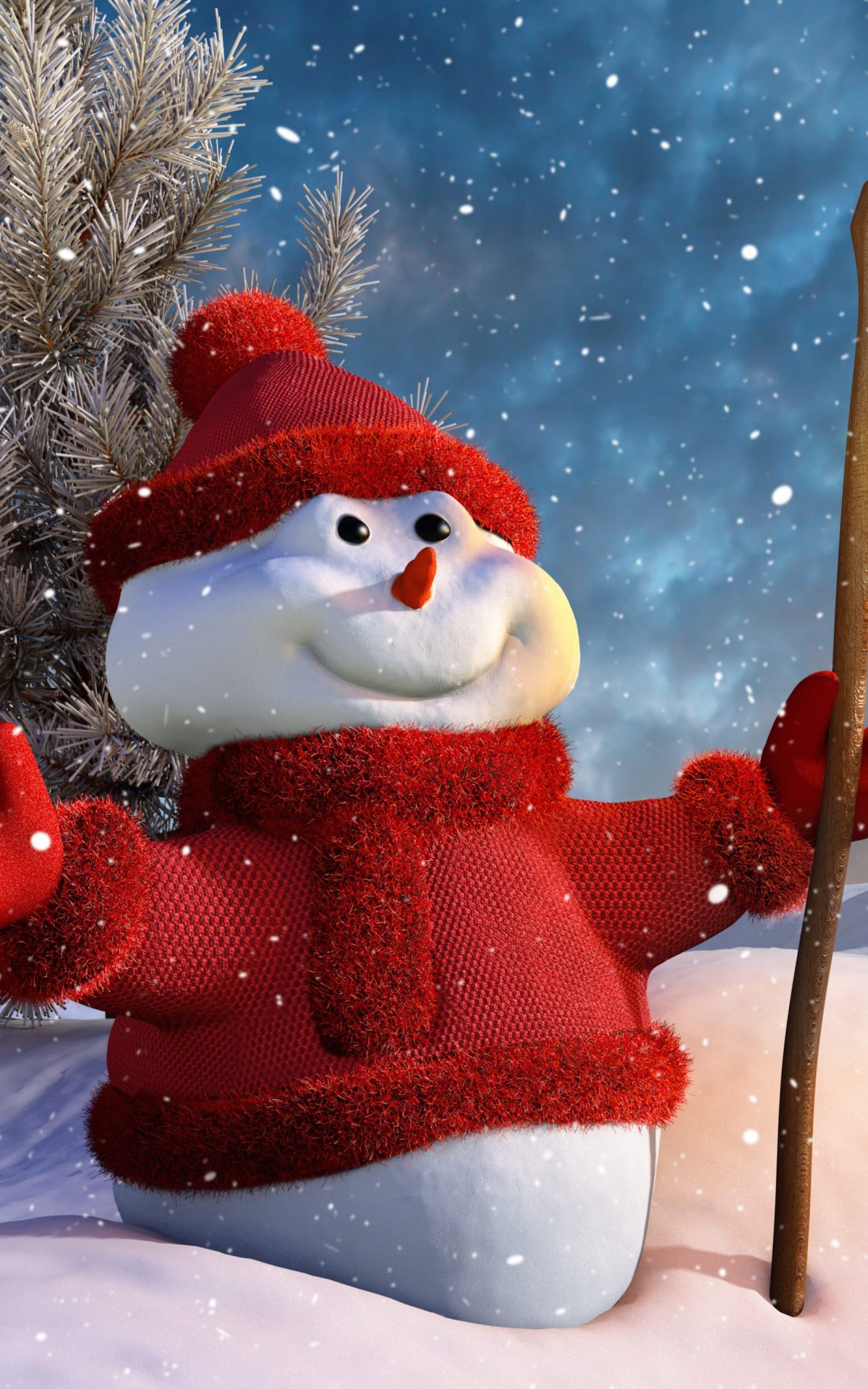 Christmas Snowman Hd Wallpaper For Kindle Fire Hdx Hdwallpaper