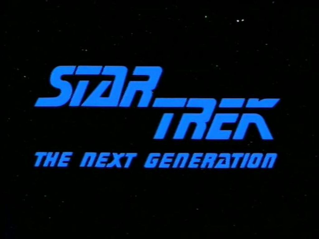 Star Trek The Next Generation Screen Title Wallpaper