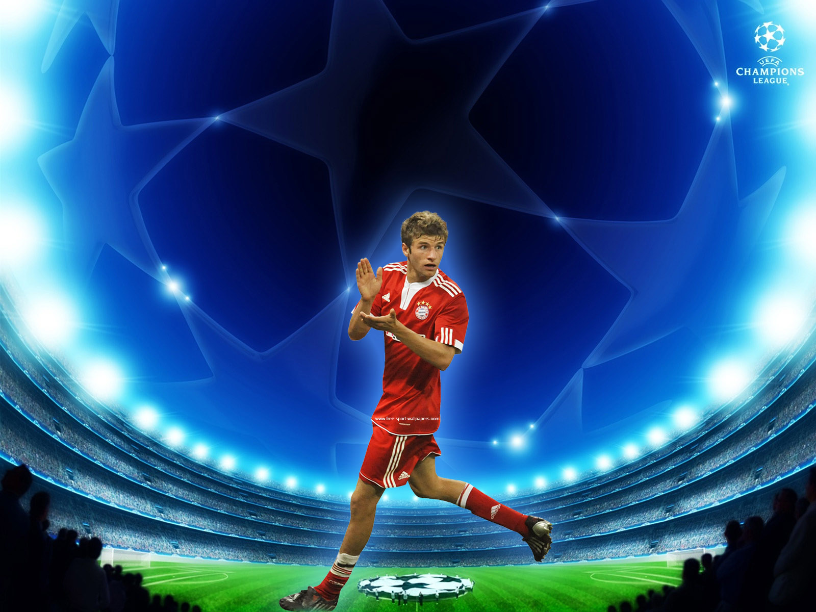 Football World Thomas Muller HD Wallpaper