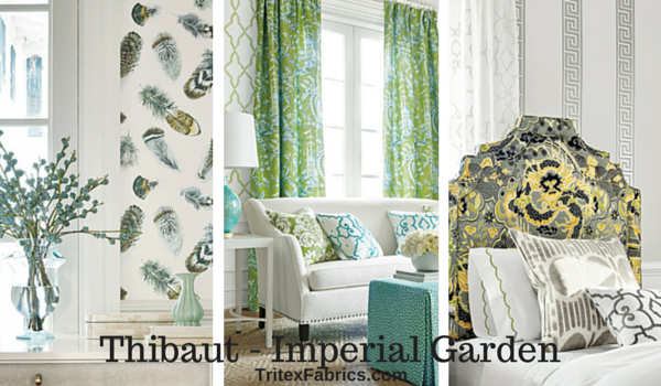 Thibaut Imperial Garden Tritex Fabrics Vancouver