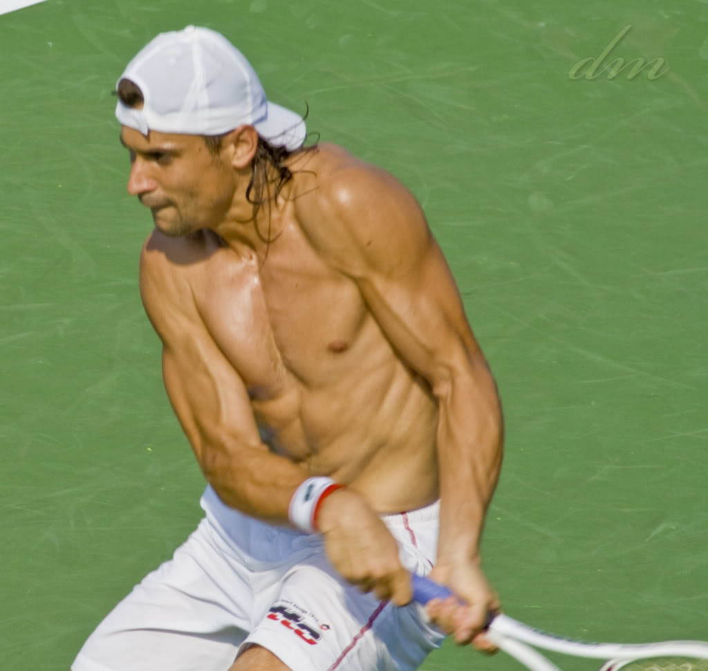 David Ferrer Shirtless Wallpaper