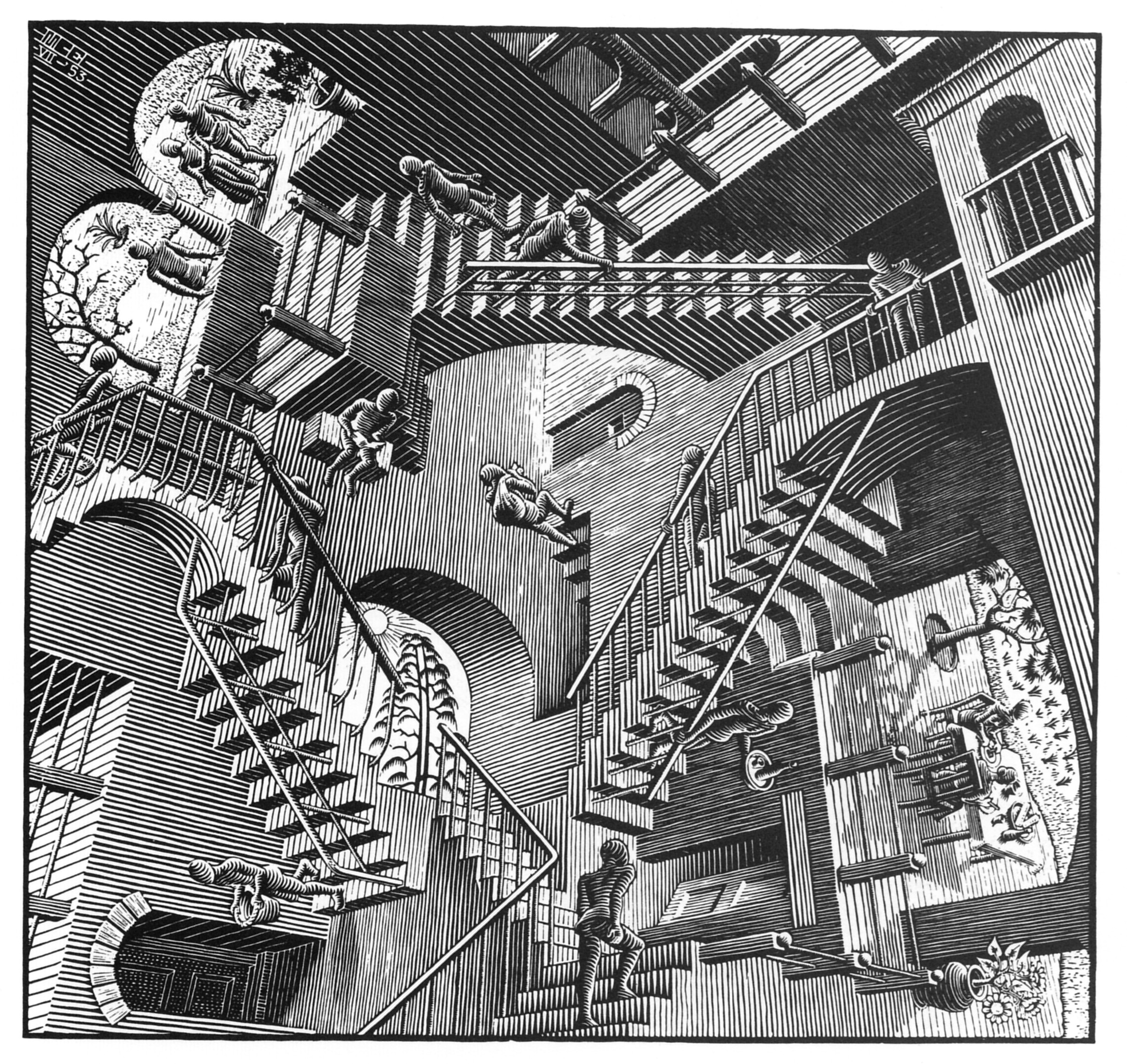 38 Mc Escher Wallpaper Themes On Wallpapersafari