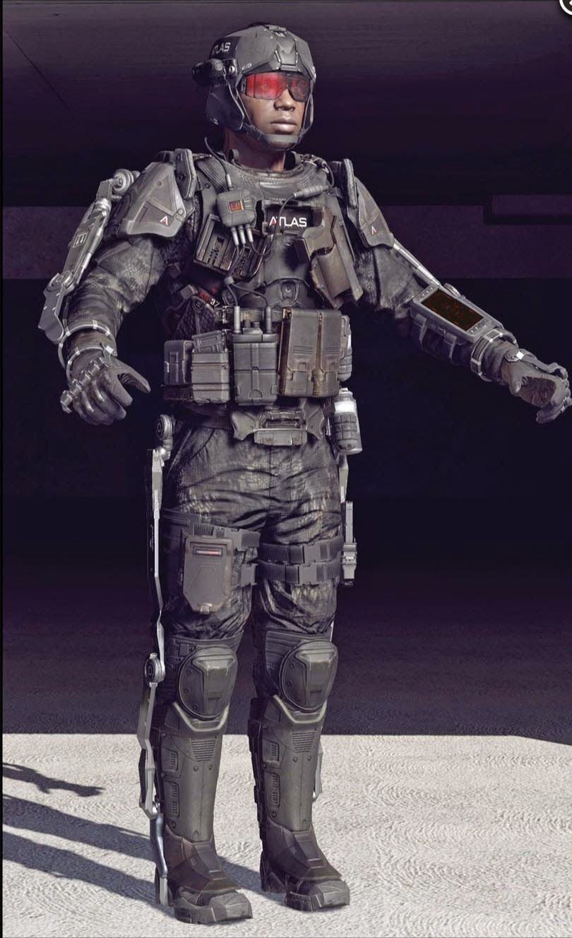 Character models from Call of Duty Advanced Warfare