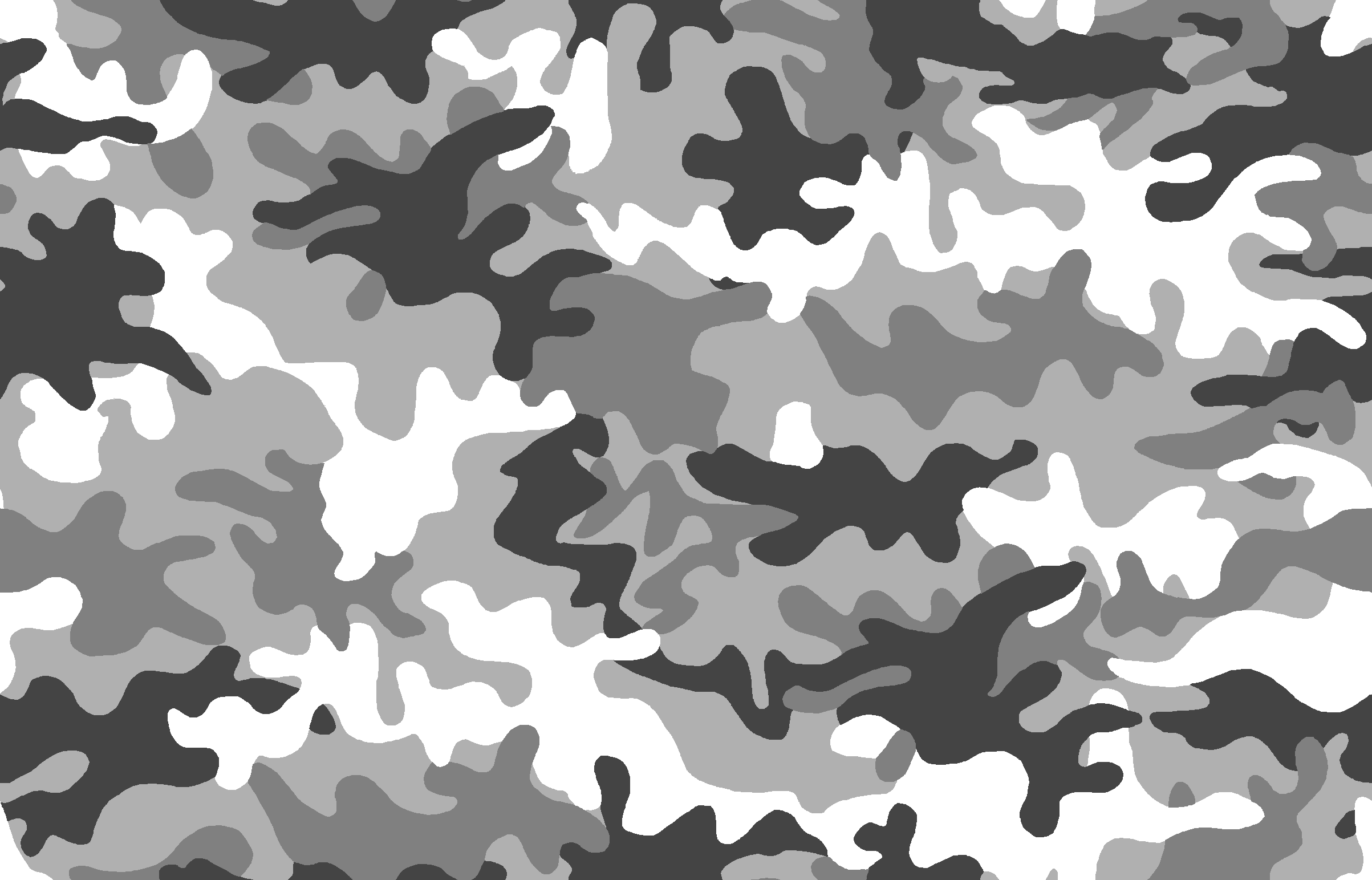 A seamless pattern of camouflage in shades of gray and white