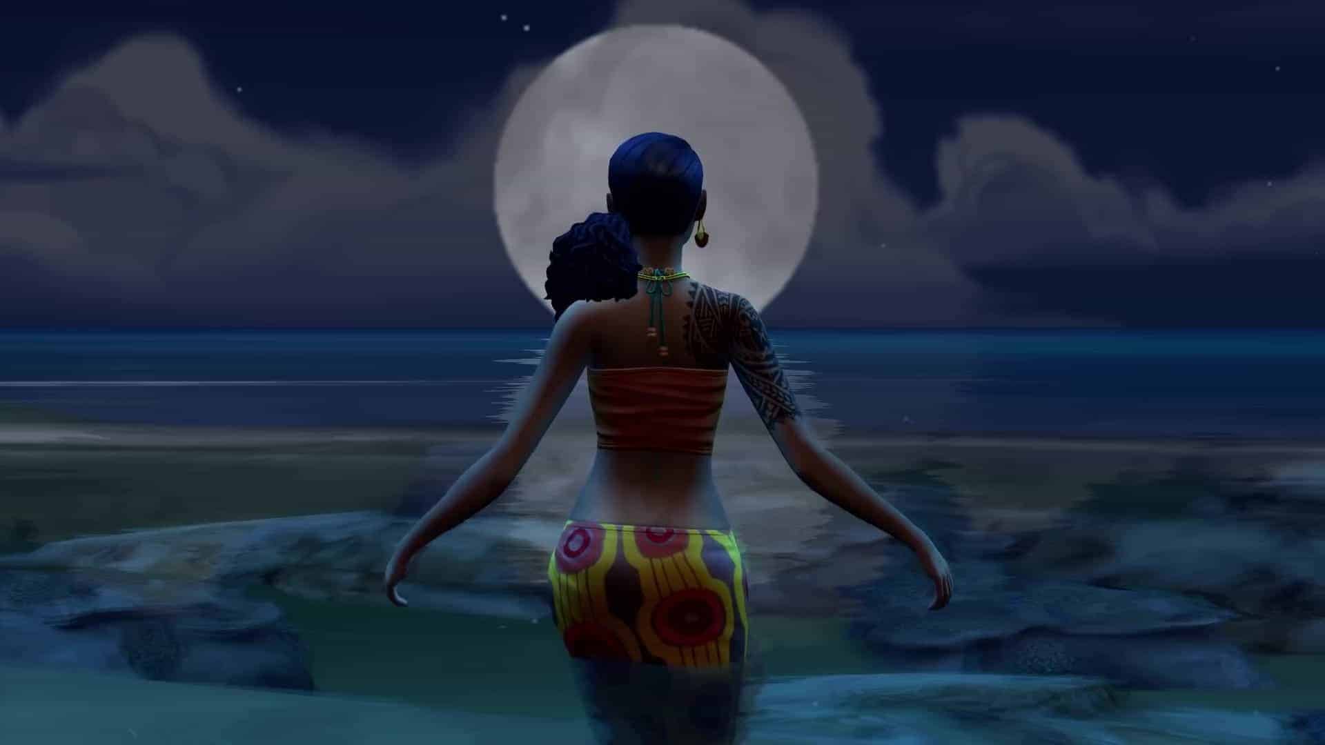 The Sims Island Living Mermaids Sunburn Volcano And More Photos