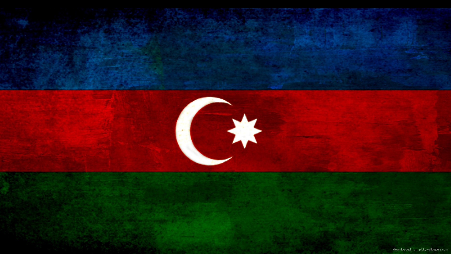 Flag Of Azerbaijan HD Wallpaper Background Image