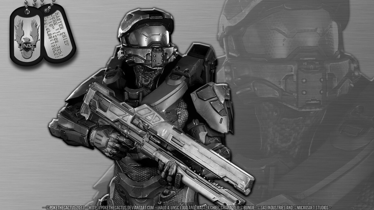 Stainless Steel Master Chief HD Wallpaper By Pokethecactus On