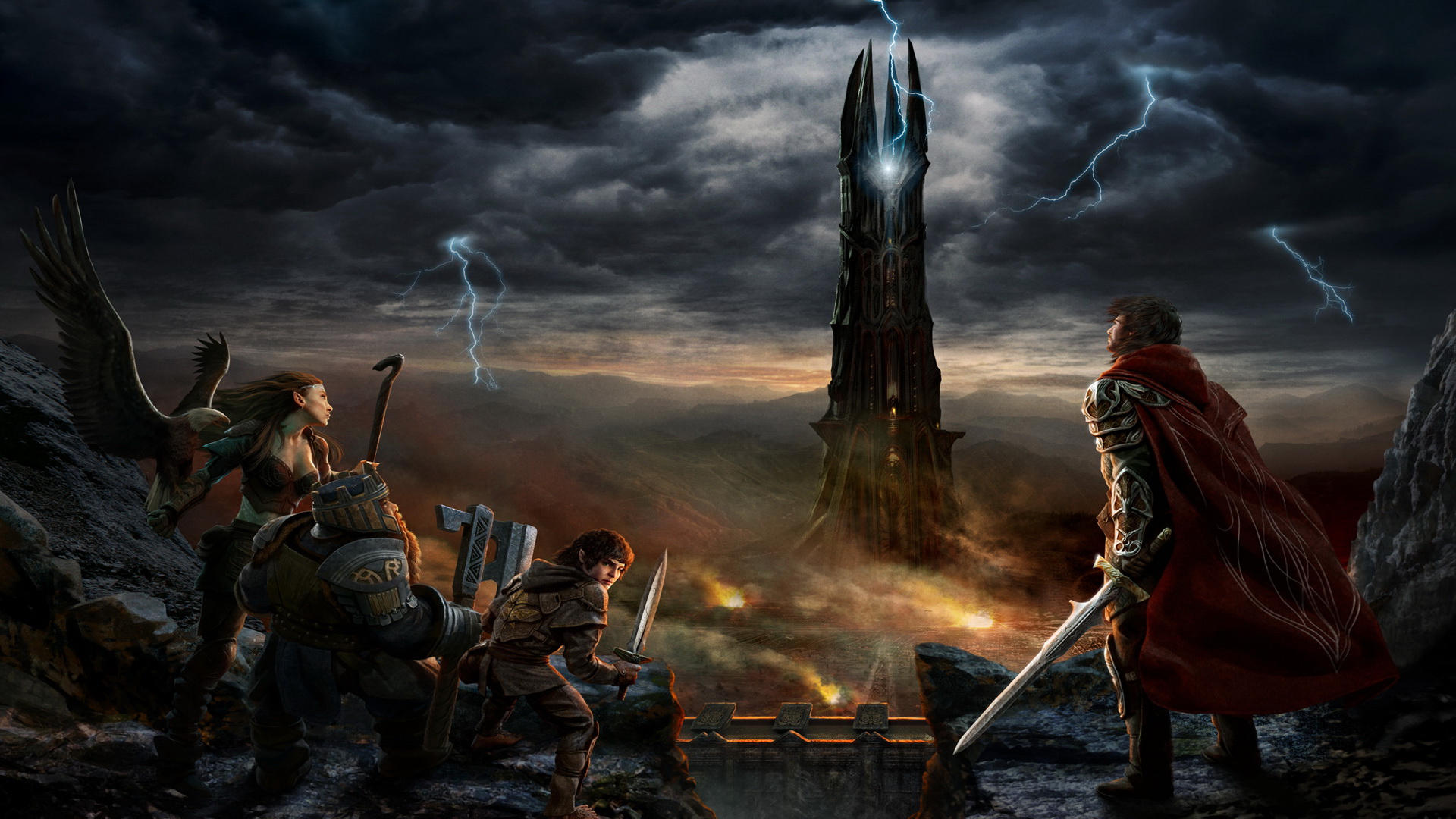 Lord Of The Rings Online Rise Isengard Wallpaper Pc Game