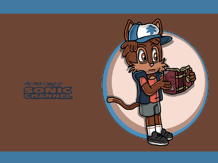 Sonic Channel Dipper Pines Wallpaper By Sarah Herron