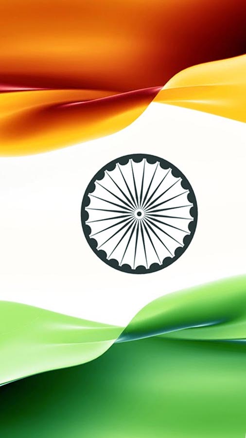 Indian Flag Mobile Screen Choice Wallpaper