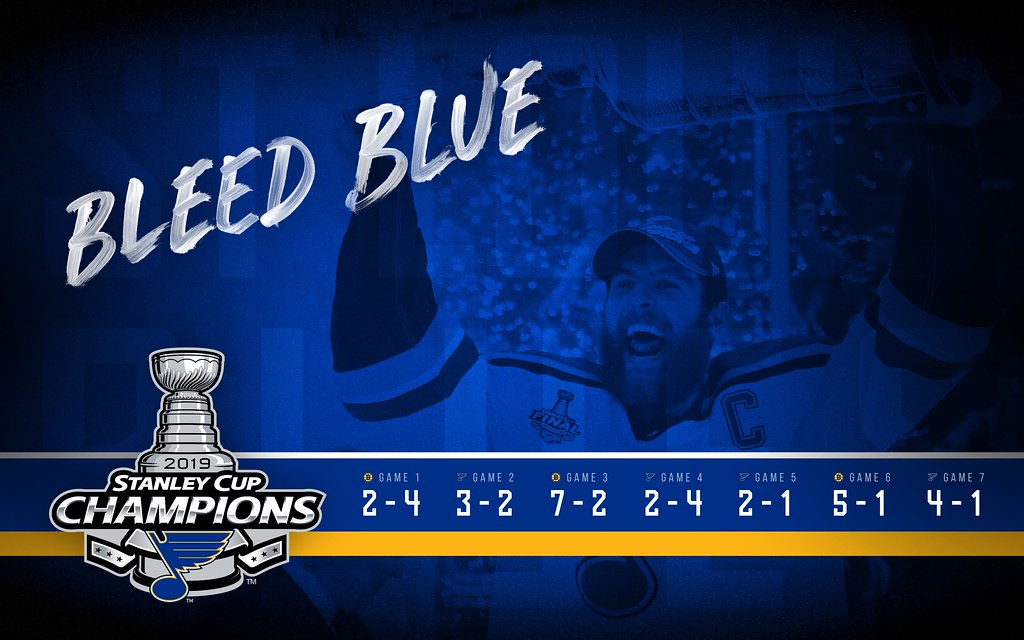 St Louis Blues Stanley Cup Champions Desktop Wallp