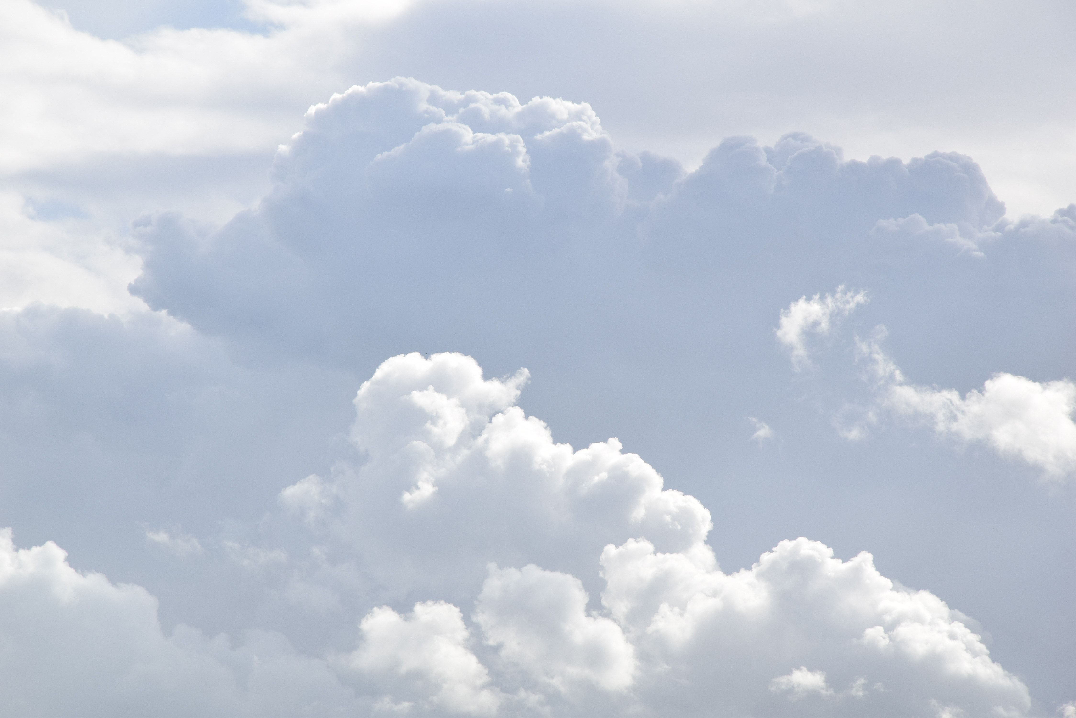 White Clouds Wallpaper
