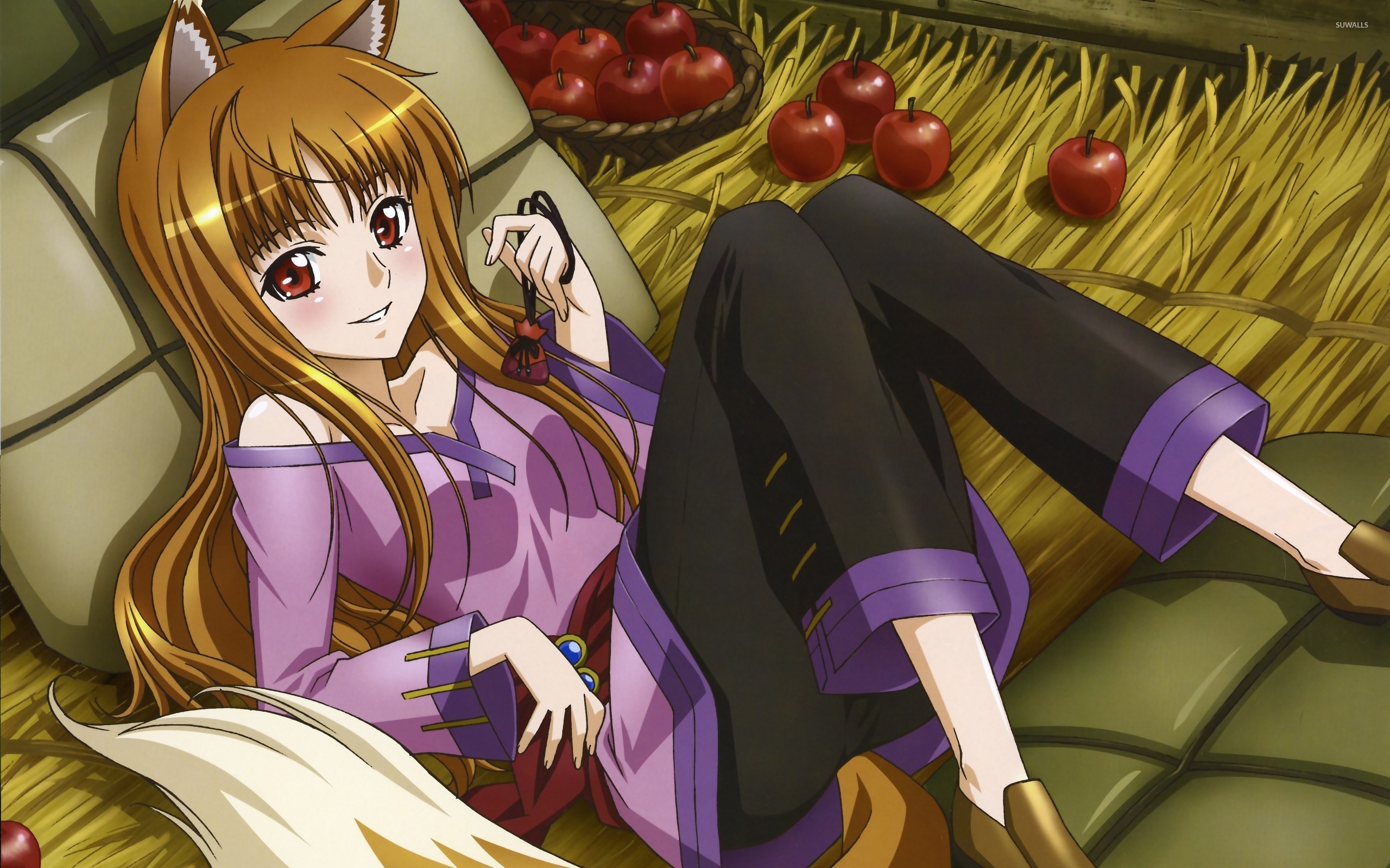 Holo In Spice And Wolf Wallpaper Anime