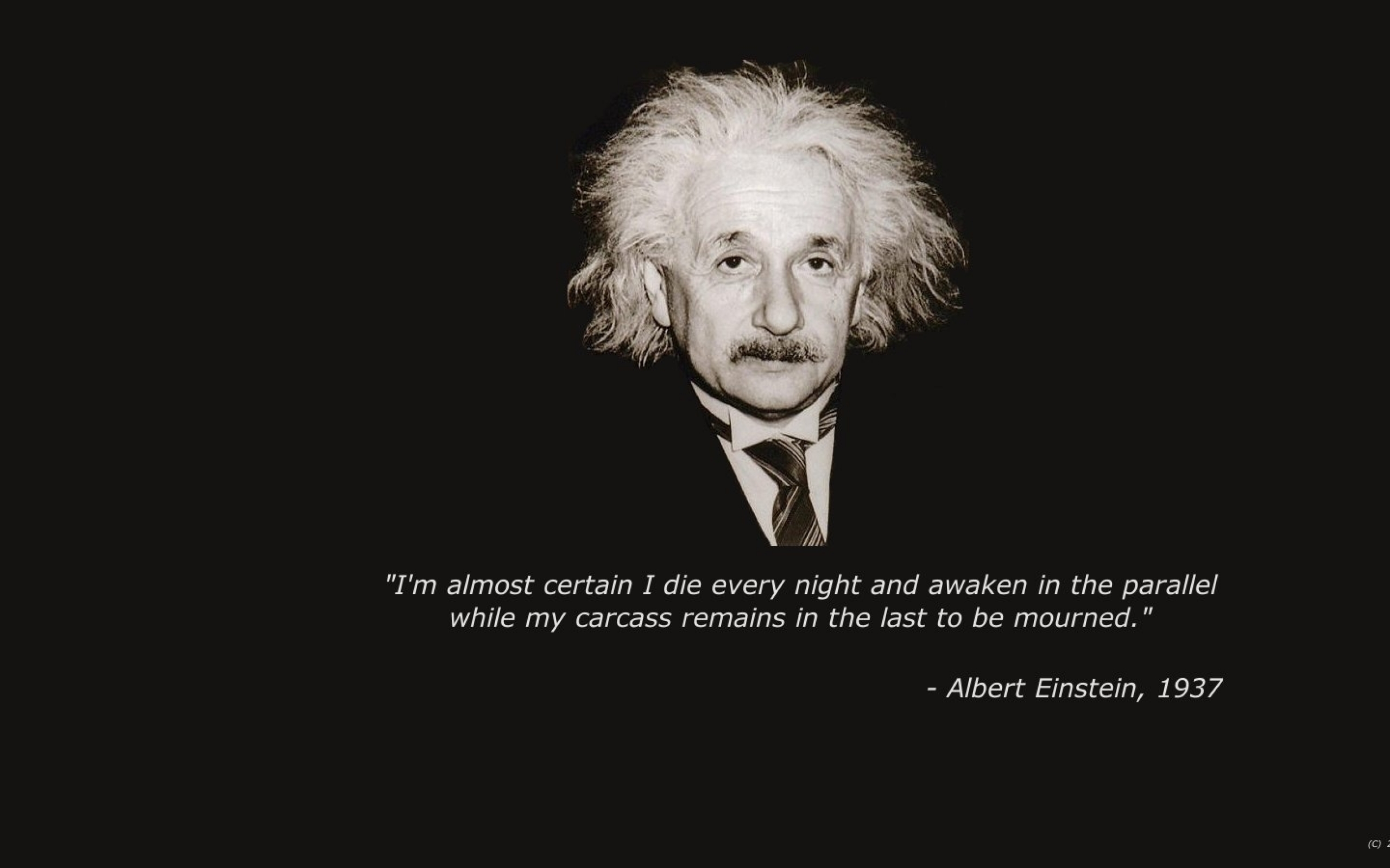 HD Wallpaper Albert Einstein Quote Desktop X