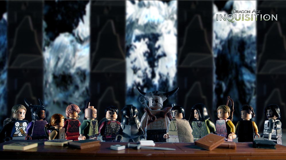 LEGO Dragon Age Inquisition Wallpaper by ChefUgluk on
