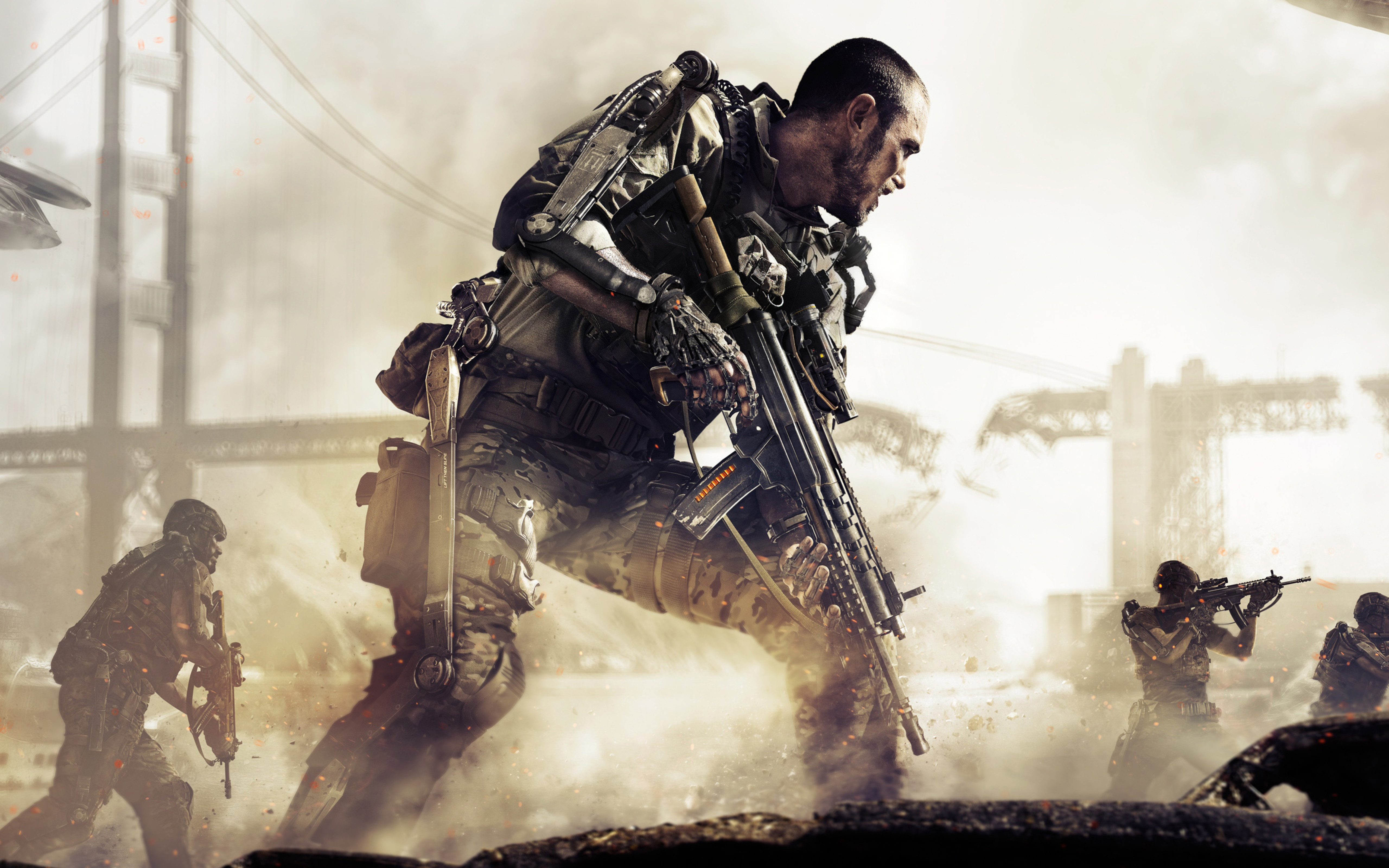 Download Wallpaper 5120x3200 Call of Duty Advanced Warfare battlefield 5120x3200