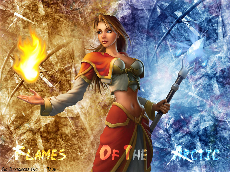 WoW Mage Wallpaper by tauh5656