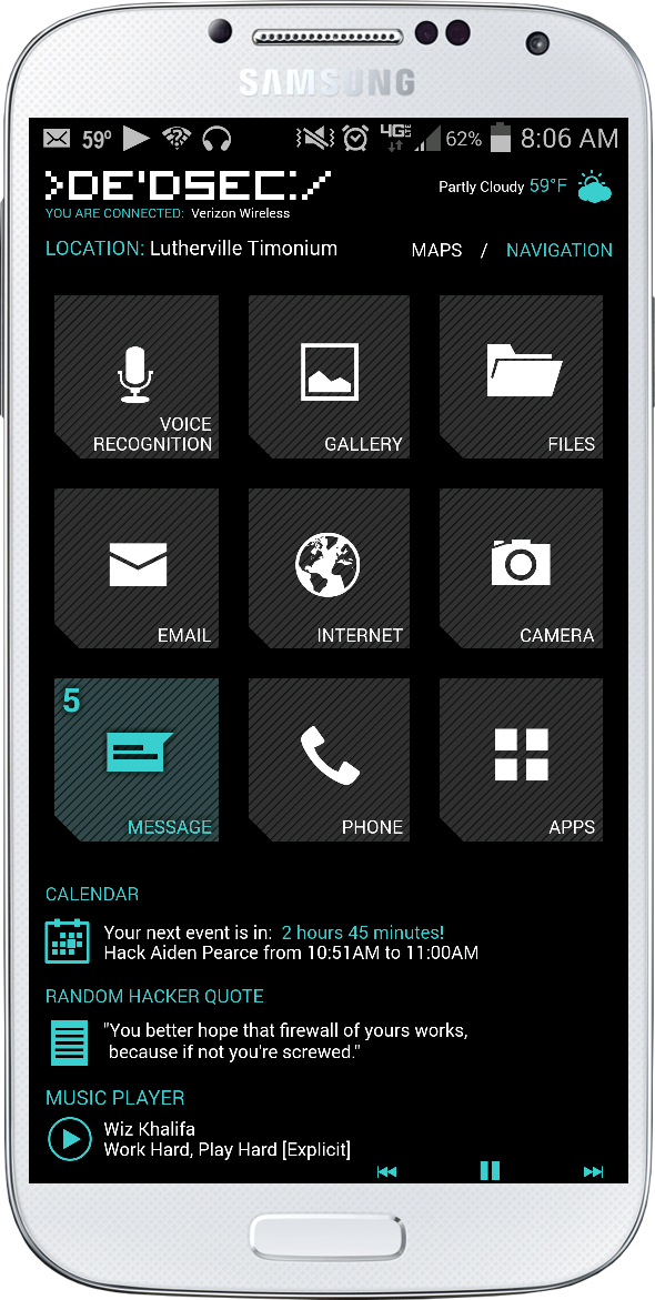 Watch Dogs Dedsec Zooper Android Homescreen By Devroku Mycolorscreen