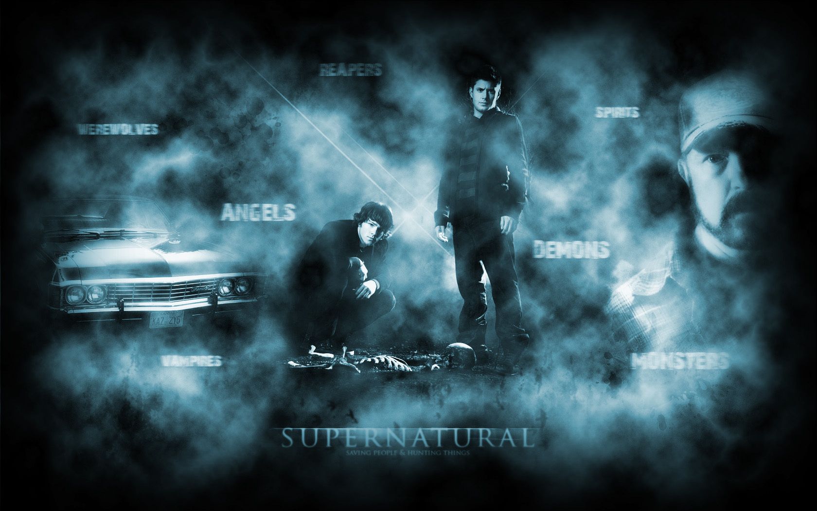 Supernatural Dark Widescreen Wallpaper
