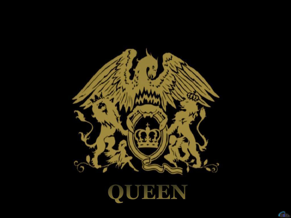 Wallpaper Black Queen Logo