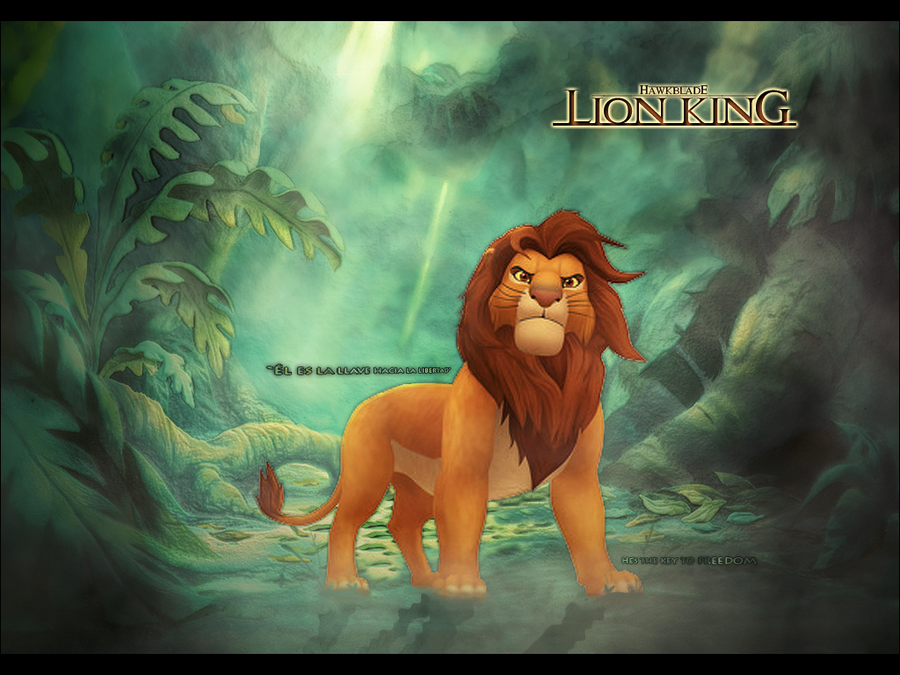 Wallpaper Simba Lion King By Hawkblade09