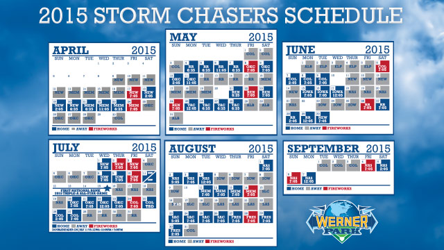  Schedule Officially Released Omaha Storm Chasers News