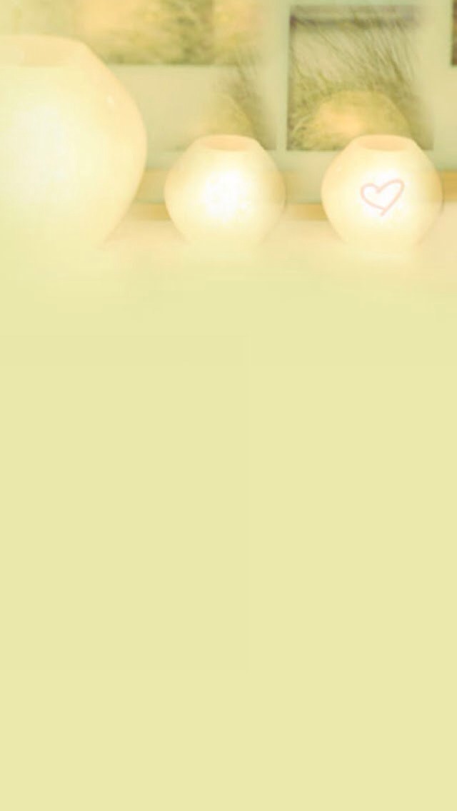 Yellow Lamps Wallpaper iPhone