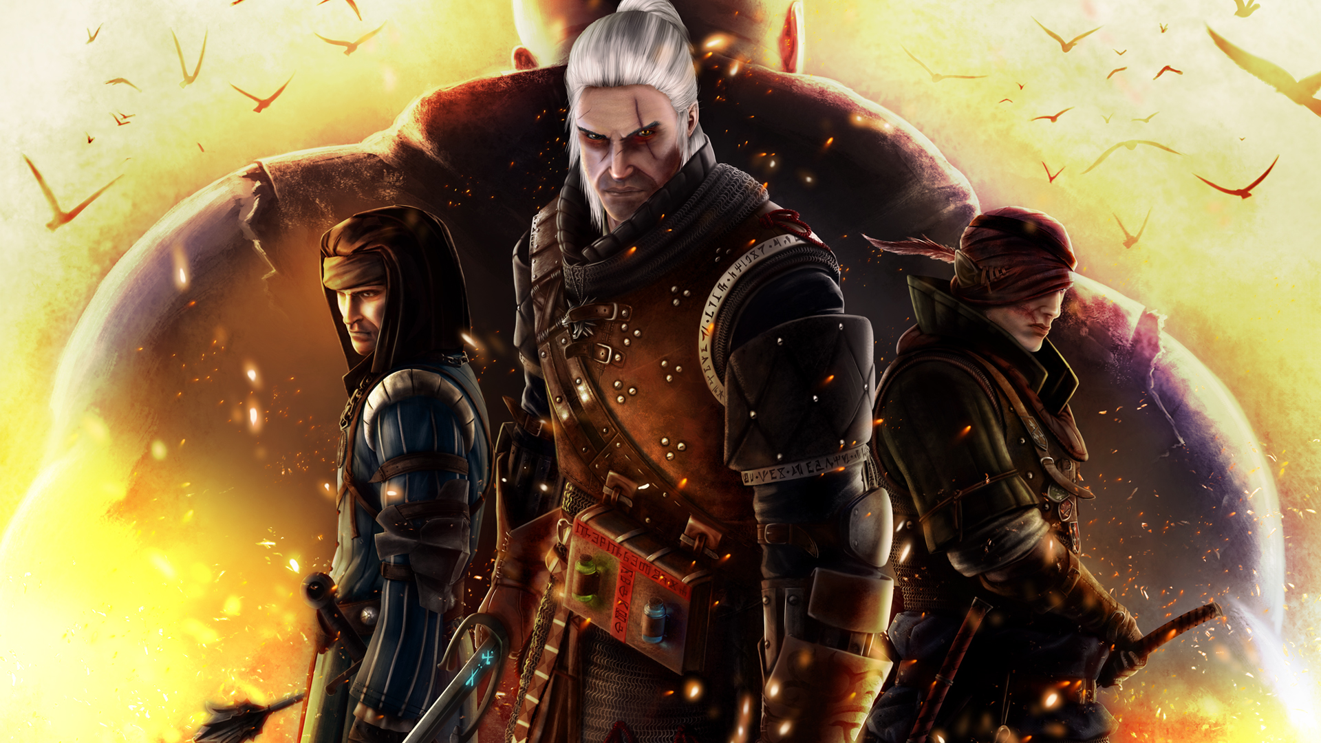 The Witcher Assassins Of Kings HD Wallpaper Background Image