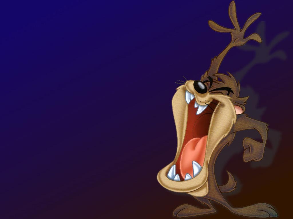 Angry Taz Cartoon Character Wallpaper Tasmanian Devil Looney Tunes