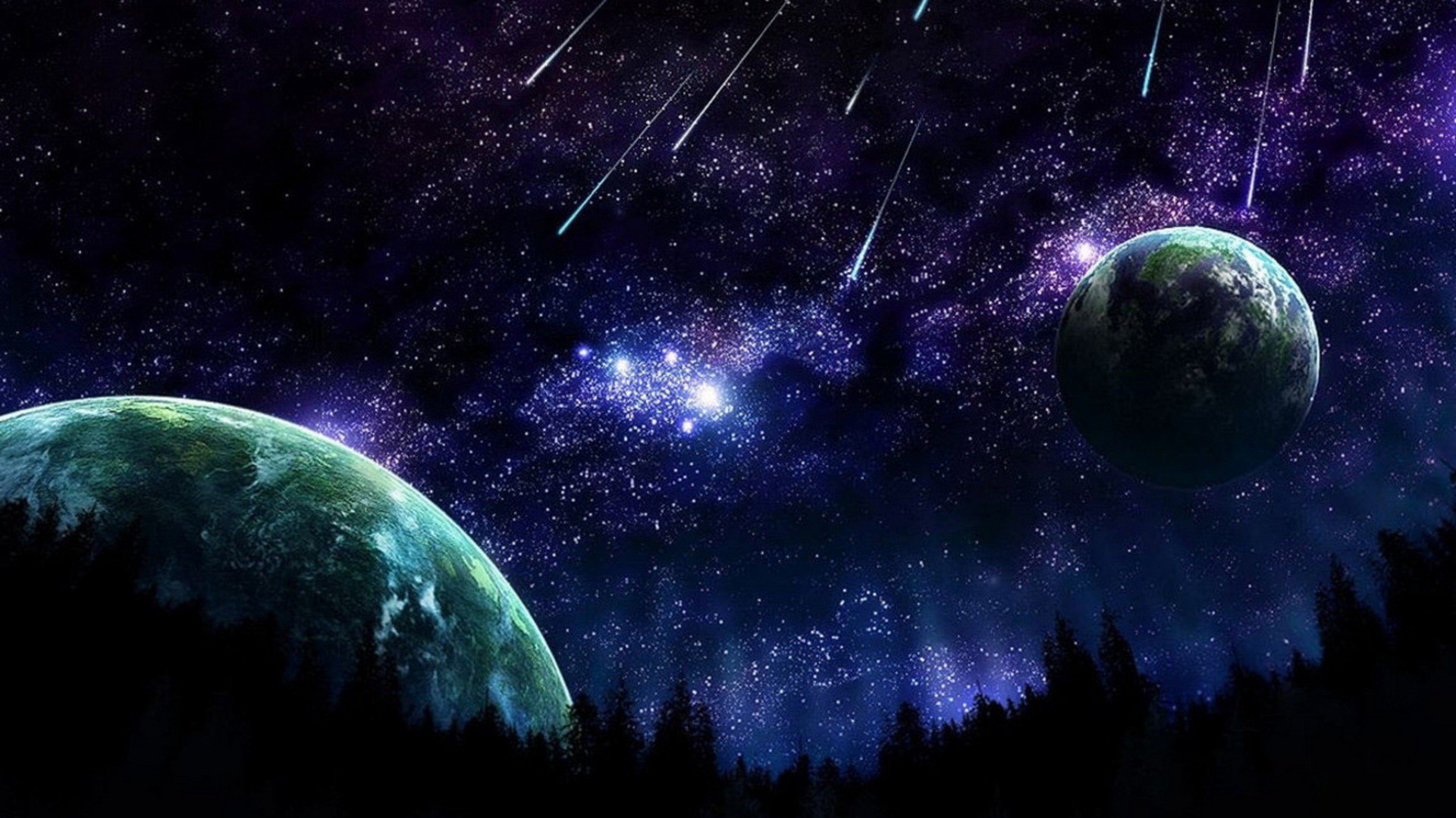 Space Puter Background Image