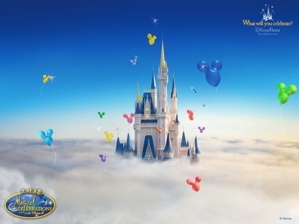 Disney Castle Background