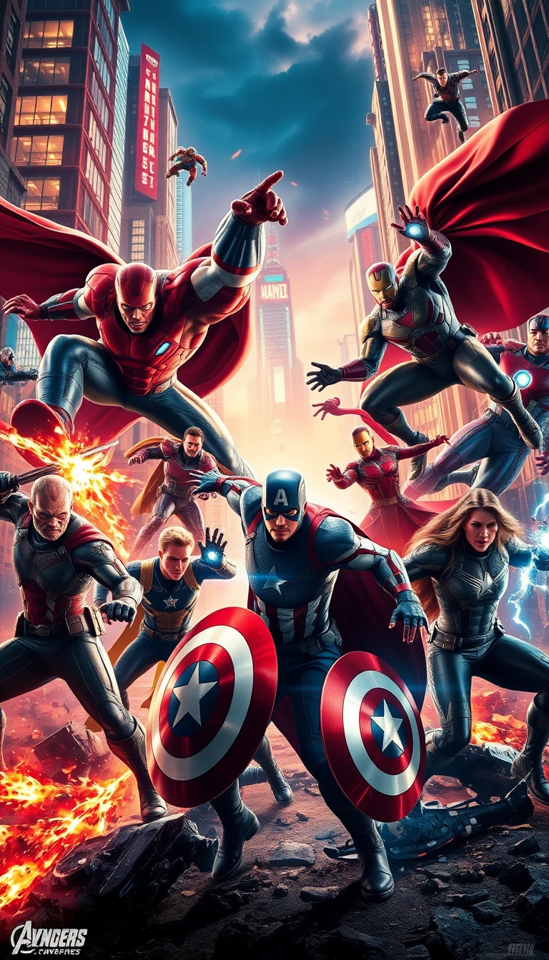 Avengers Mobile 4k Wallpaper