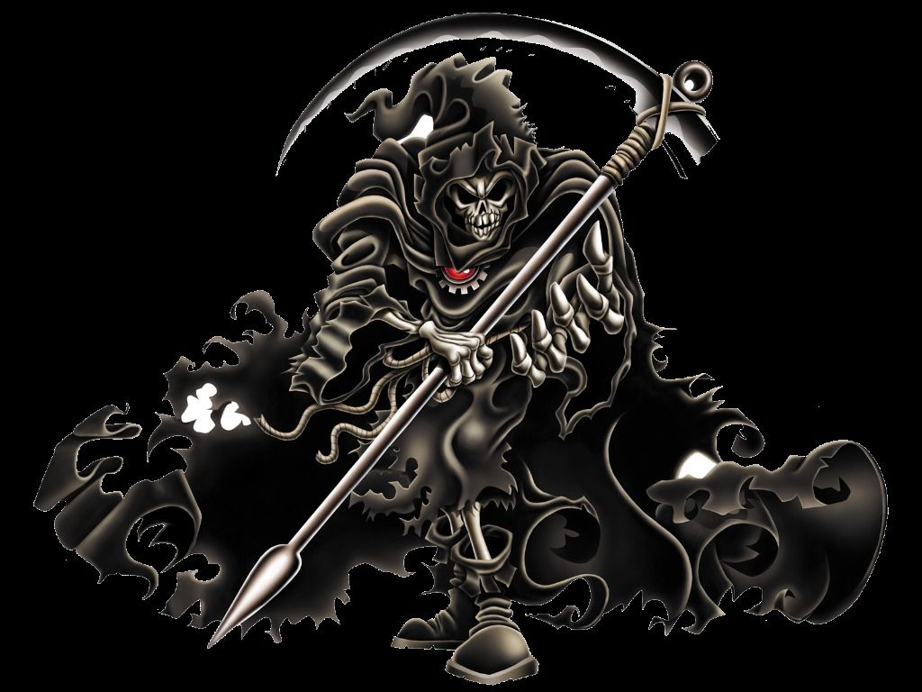 Dark Skull Reaper Wallpaper