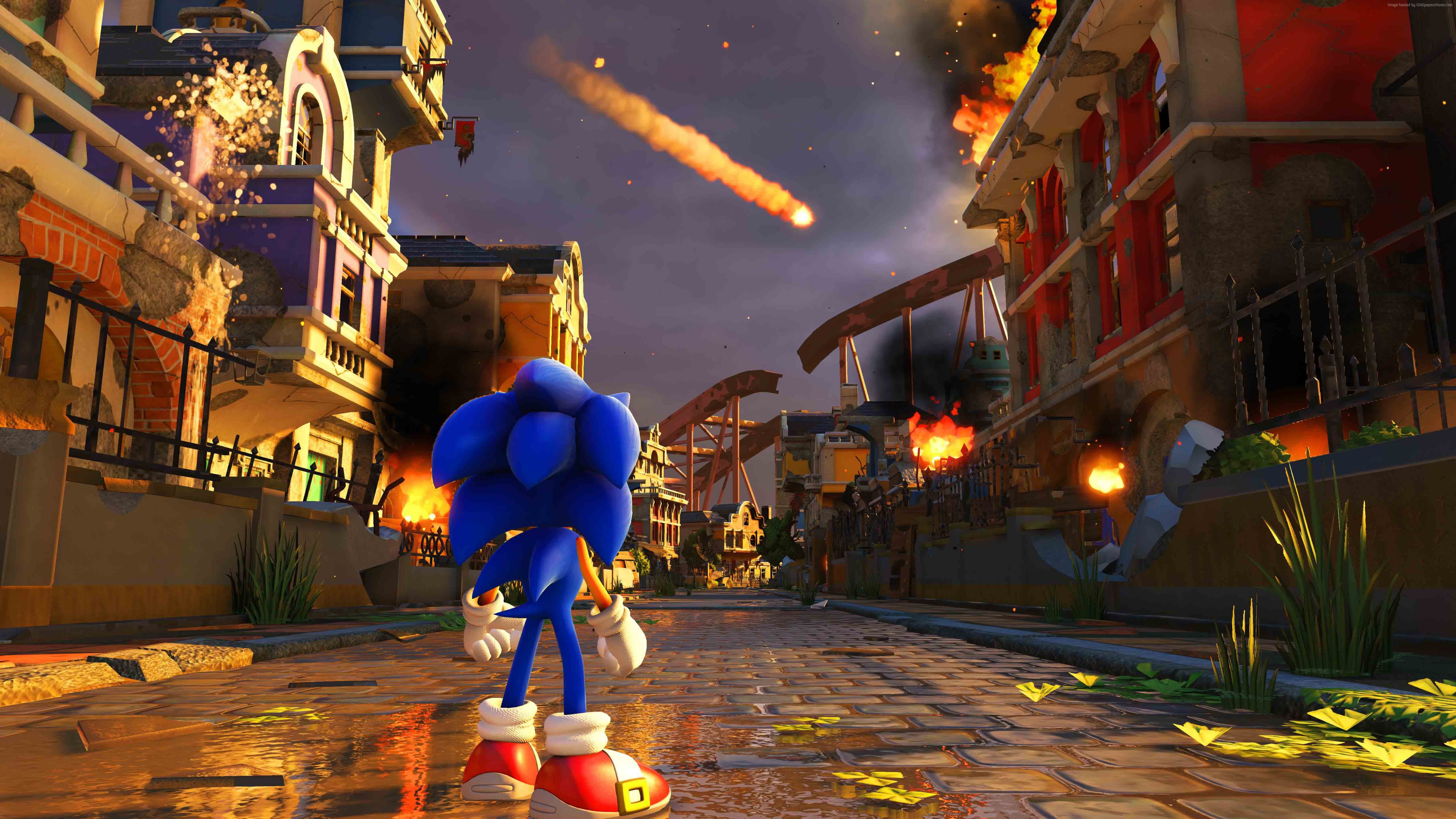 Wallpaper Sonic Forces 4k E3 Screenshot Games
