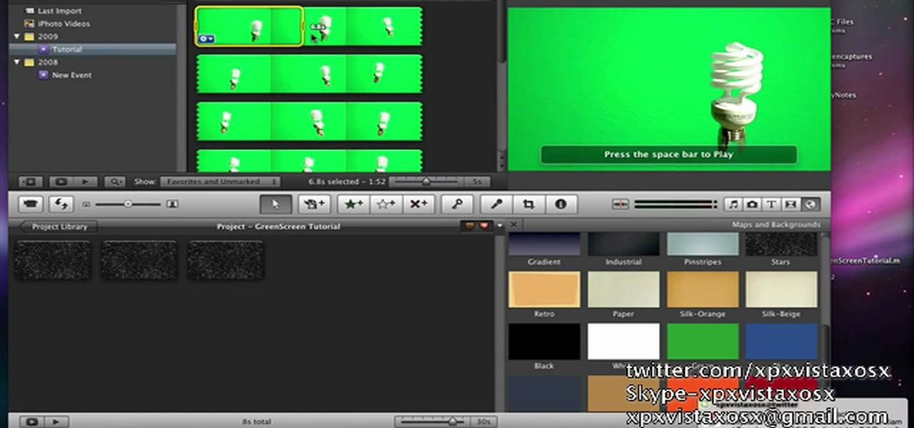 How To Chroma Key Replace Background In Imovie